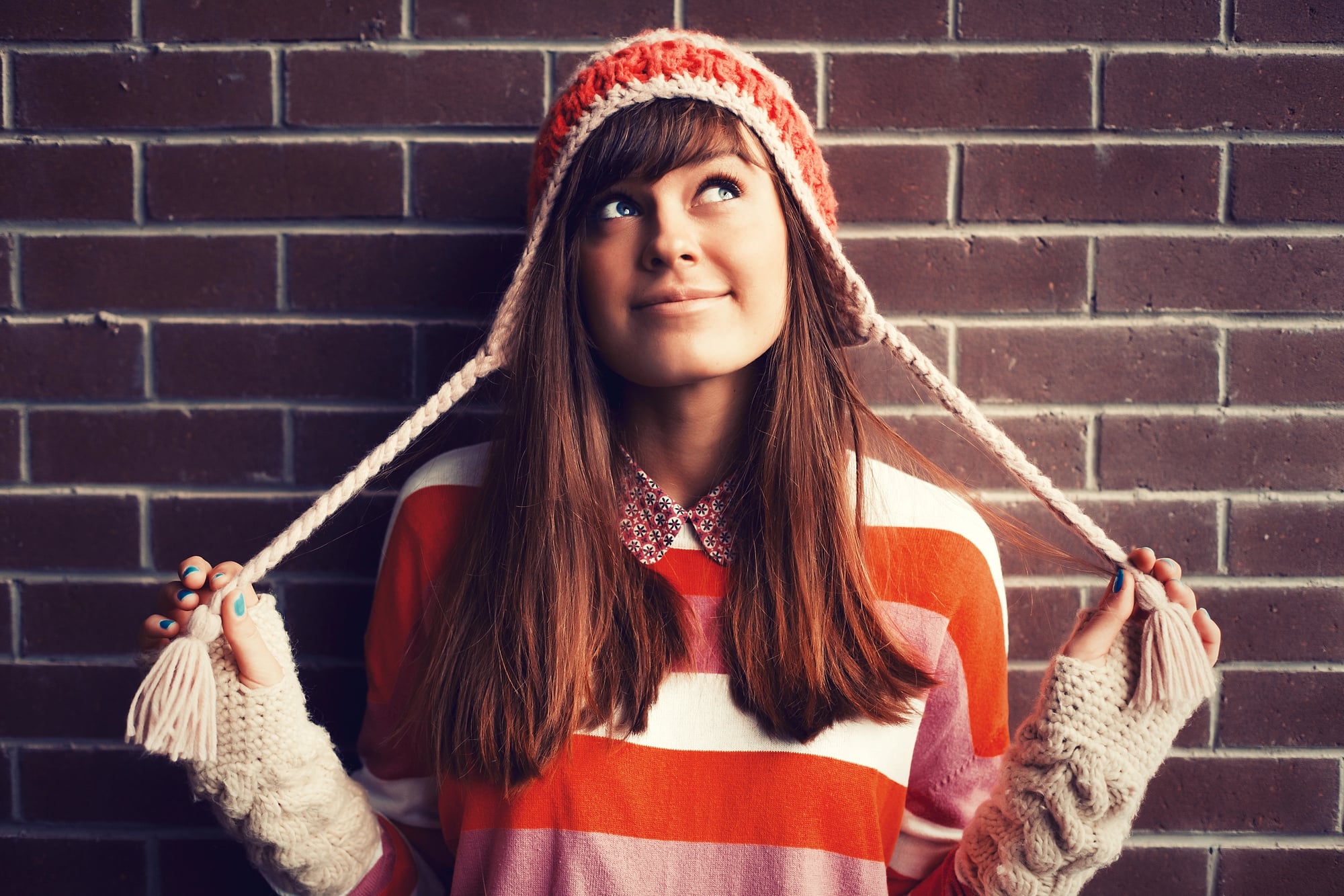 Optimistic girl